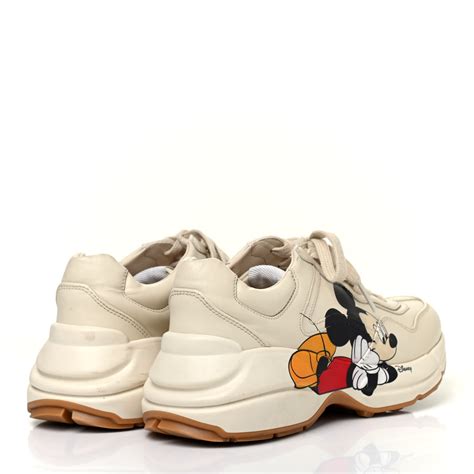 disney gucci sneakers|gucci rhyton sneakers mickey mouse.